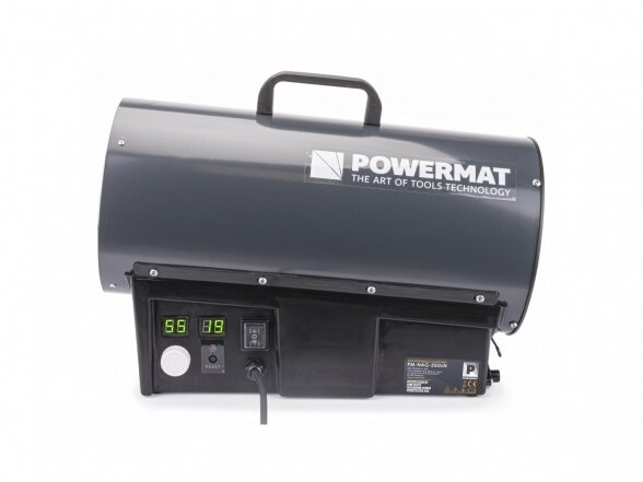 Powermat PM-NAG-25GLN dujinis šildytuvas 25kW LCD 2