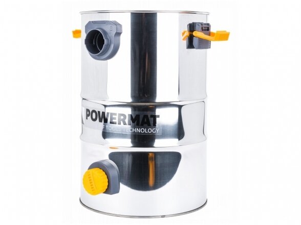 Powermat PM-OD-30M FC pramoninis dulkių siurblys 1600W sausam ir drėgnam valymui 12