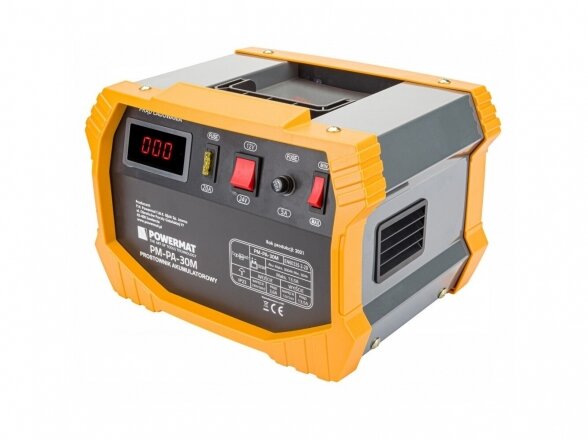 Зарядное устройство Powermat PM-PA-30M, 30A, 12V/24V 2