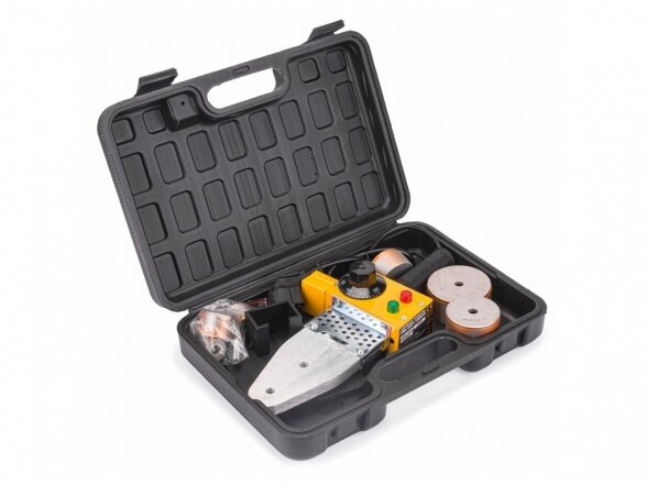Powermat PM-ZGP-1500T2 Pipe Welding Machine, 1500W, 6 Adapters Included 1 Powermat PM-ZGP-1500T2 Pipe Welding Machine, 1500W, 6 Adapters Included 1