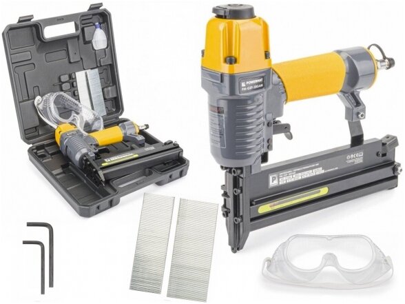 Powermat 2in1 pneumatic nailer/stapler PM-GZP-18GAM