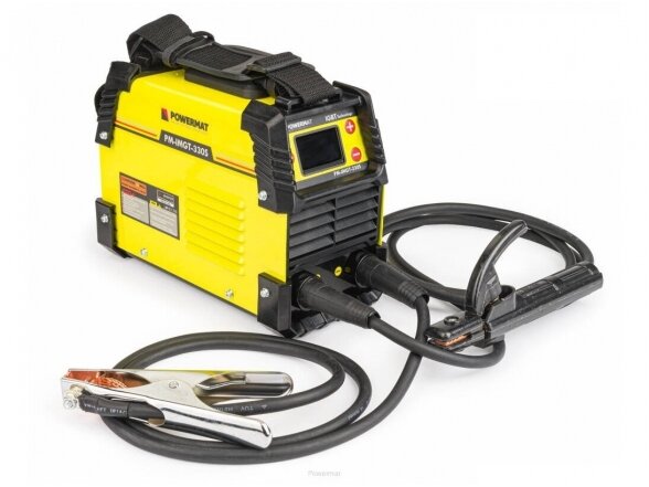 Powermat suvirinimo aparatas MMA PM-IMGT-330S LCD, 330A, 230V Powermat suvirinimo aparatas MMA PM-IMGT-330S LCD, 330A, 230V
