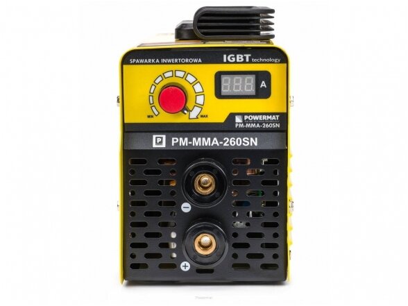Powermat suvirinimo aparatas MMA PM-MMA-260SN, 260A, 230V 4