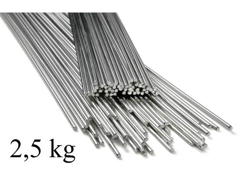 Присадочная проволока AlSi5 TIG 2,5кг 1м Присадочная проволока AlSi5 TIG 2,5кг 1м