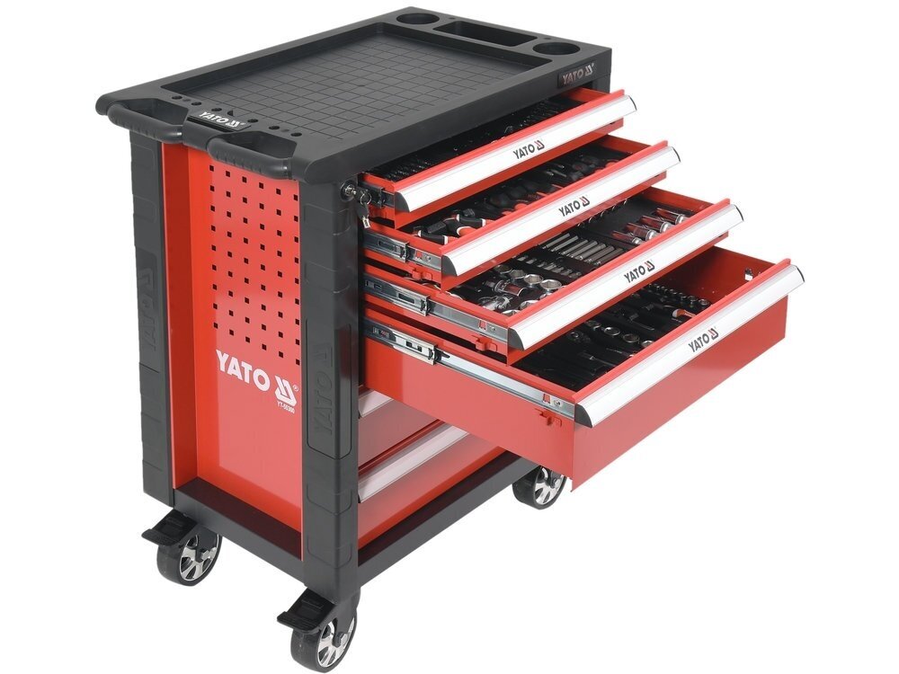 Yato spintelė įrankiams, su įrankiais 177 elementai 1