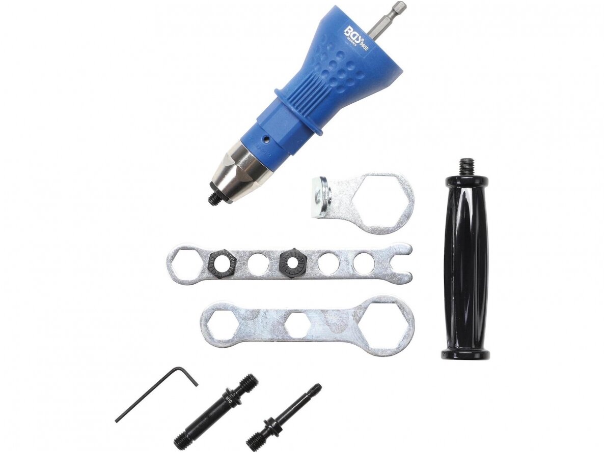 Rivet Adapter for Drill / Threaded Rivet Nut | M3 / M4 / M5 / M6