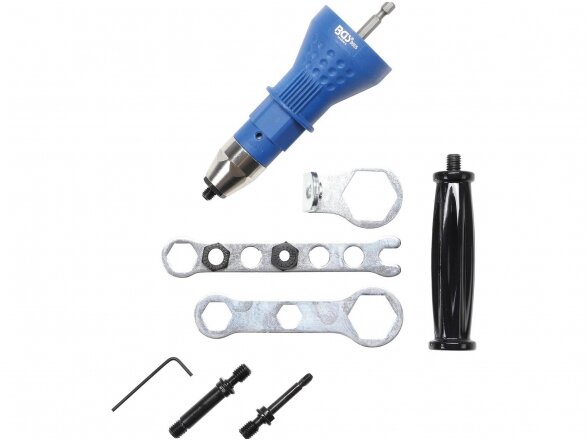Rivet Adapter for Drill / Threaded Rivet Nut | M3 / M4 / M5 / M6 Rivet Adapter for Drill / Threaded Rivet Nut | M3 / M4 / M5 / M6