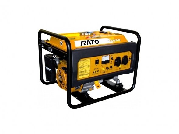 RATO R3000 vienfazis generatorius, 3 kW RATO R3000 vienfazis generatorius, 3 kW