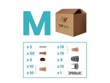 Spartus CUT BOX Set for SP80 / PT80 Torch (Medium) Spartus CUT BOX Set for SP80 / PT80 Torch (Medium)