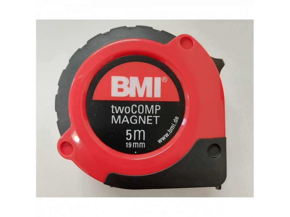 Ruletė BMI twoCOMP su magnetu (5 m) Ruletė BMI twoCOMP su magnetu (5 m)