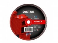 Šamotinių plytų ir klinkerio pjovimo diskas Distar Firebrick 250mm, šlapiam pjovimui