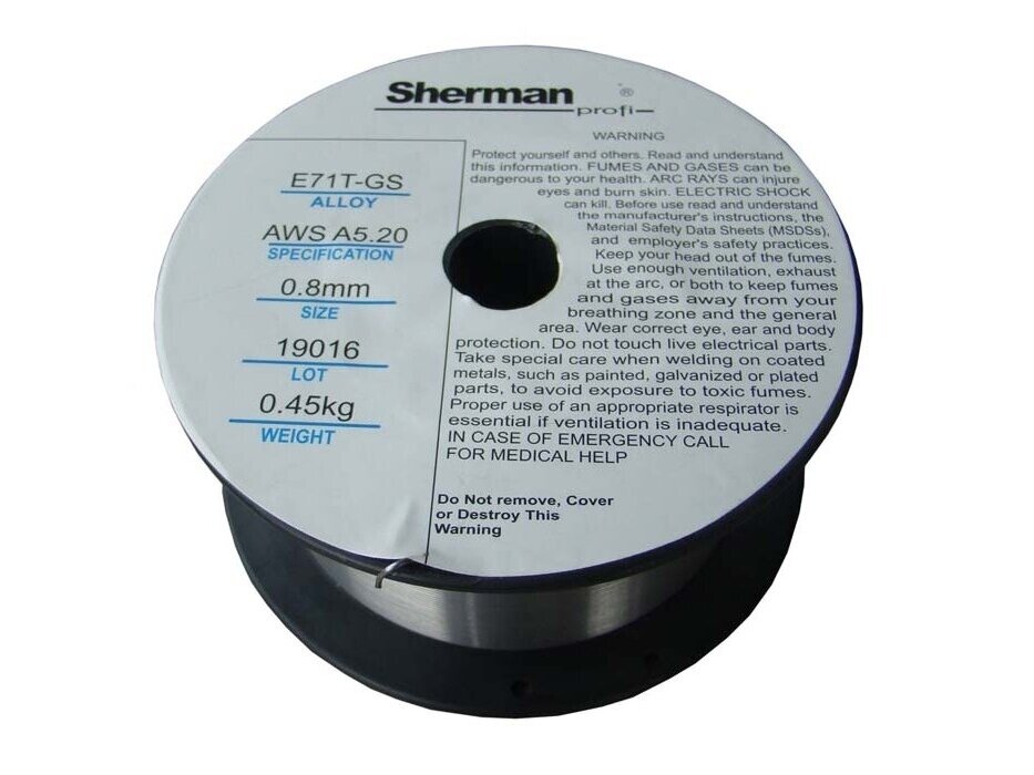 Sherman FLUX Savisauge miltelinė viela 0.8 (0,45 kg) Sherman FLUX Savisauge miltelinė viela 0.8 (0,45 kg)