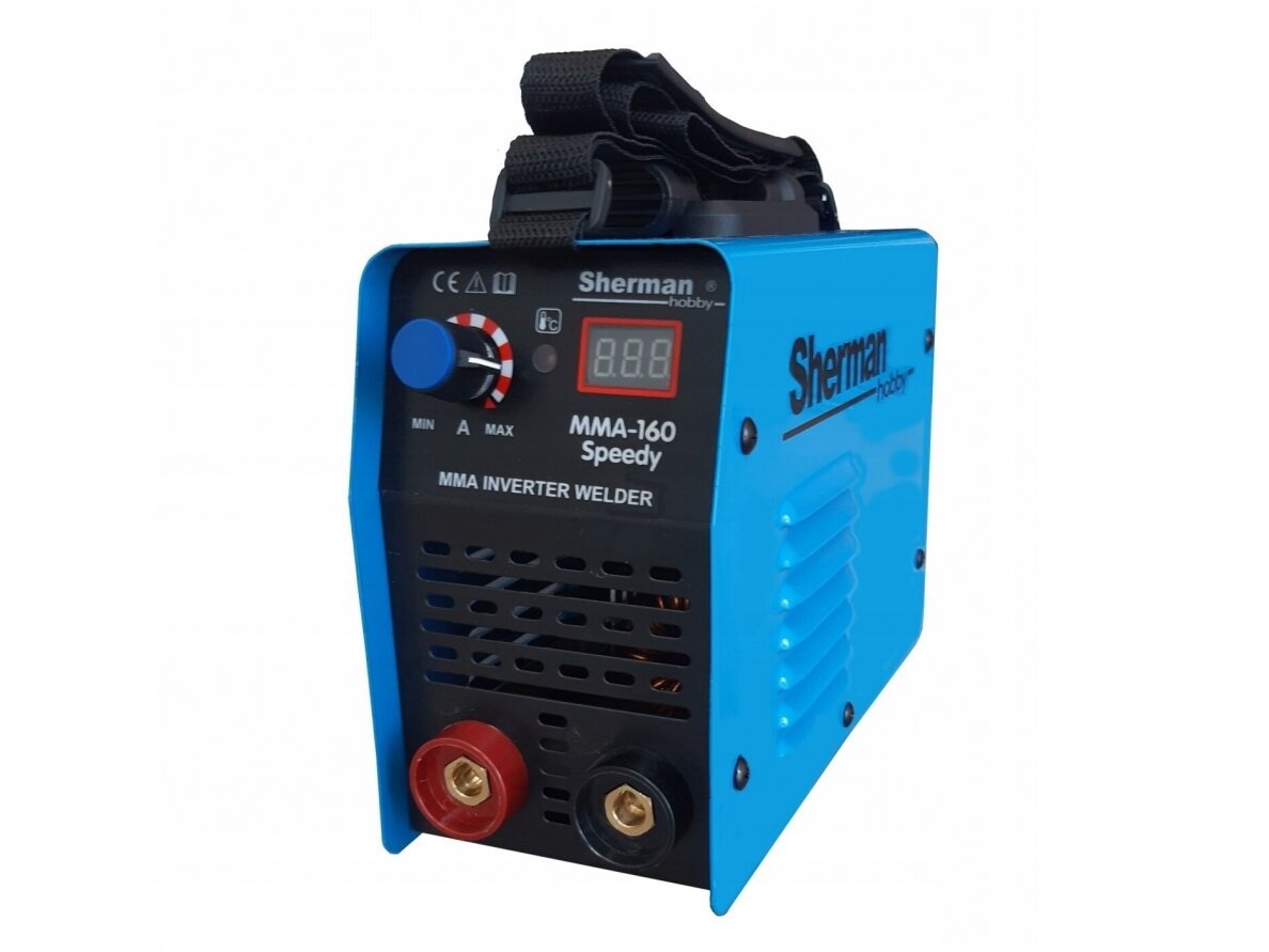 Sherman MMA 160 Speedy suvirinimo aparatas, 140A, 230V 5 Sherman MMA 160 Speedy suvirinimo aparatas, 140A, 230V 5