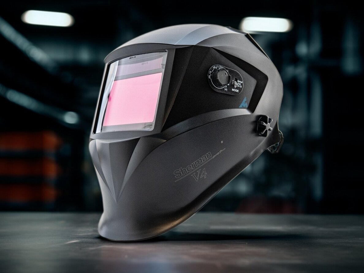 Sherman-profi V4 self-darkening helmet Sherman-profi V4 self-darkening helmet