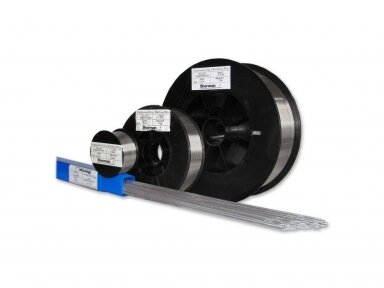 Sherman AlMg4,5Mn Welding Wire for Aluminum MIG, 5183 Alloy, 0.8. D200, 2kg Sherman AlMg4,5Mn Welding Wire for Aluminum MIG, 5183 Alloy, 0.8. D200, 2kg