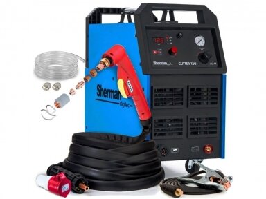 Sherman CUTTER 130 Plasma Cutting Machine, 125A, 400V, 45mm Sherman CUTTER 130 Plasma Cutting Machine, 125A, 400V, 45mm