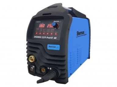 Sherman DIGIMIG 209 ProHIT 4R Synergic Welding Machine, 200A, 230V Sherman DIGIMIG 209 ProHIT 4R Synergic Welding Machine, 200A, 230V
