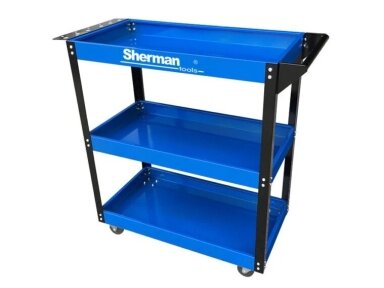 Sherman workshop trolley, 3 shelves