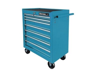 Sherman workshop trolley / tool cabinet, 7 drawers