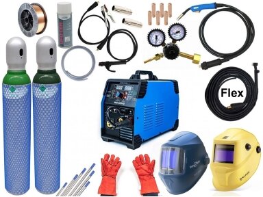 Sherman set - DIGIMIG 200HD welding machine, 200A, 230V Sherman set - DIGIMIG 200HD welding machine, 200A, 230V