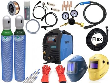 Sherman set - DIGIMIG 207 EASYLITE synergic welding machine, 200A, 230V Sherman set - DIGIMIG 207 EASYLITE synergic welding machine, 200A, 230V