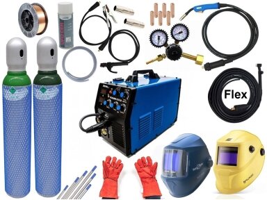 Sherman set - DUALMIG 210 S4 MIG welder, 200A, 230V Sherman set - DUALMIG 210 S4 MIG welder, 200A, 230V