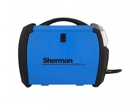 Sherman DIGIMIG 205 LCD SYNERGIC sinerginis suvirinimo aparatas, 200A, 230V 6 Sherman DIGIMIG 205 LCD SYNERGIC sinerginis suvirinimo aparatas, 200A, 230V 6