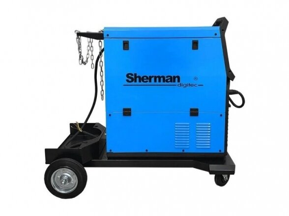 Sherman DIGIMIG 250 COMBO LCD sinerginis suvirinimo aparatas, 250A, 400V 7