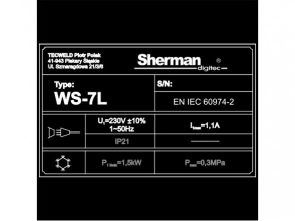 Sherman DIGIMIG 500 PULSE sinerginis suvirinimo pusautomatis, 500A, 400V 18