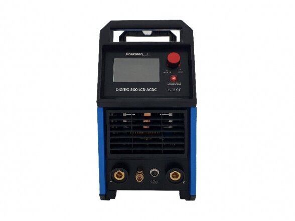 Sherman DIGITIG 200 LCD AC/DC Welding Machine, 200A, 230V 2