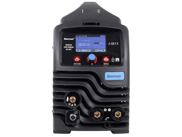 Сварочный аппарат Sherman DIGITIG 200 VISION AC/DC, 200A, 230V 2