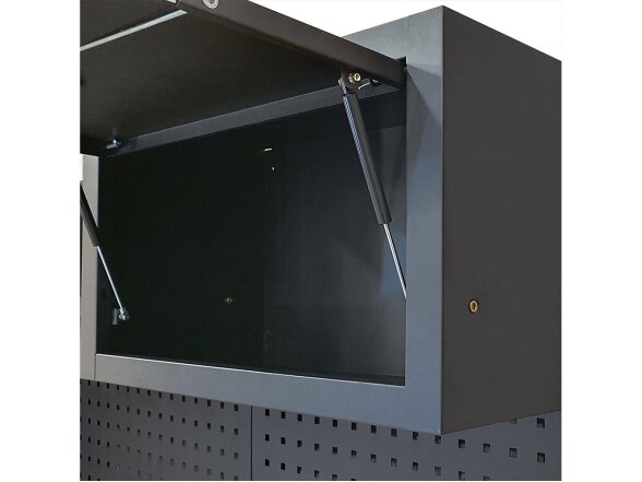 Sherman tool cabinet on casters with workbench, 14 elements 21