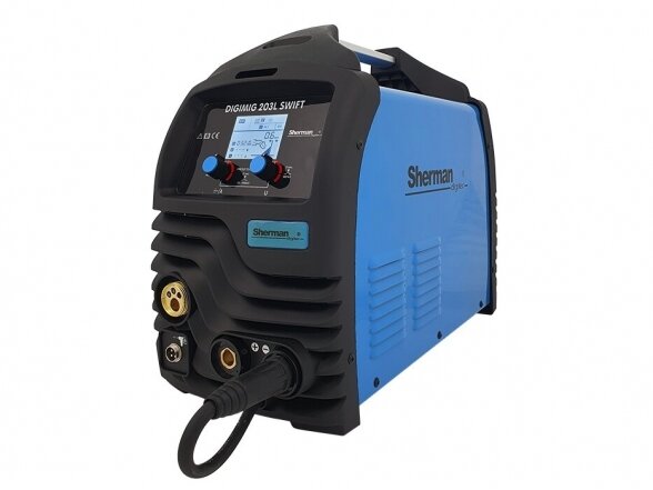 Sherman komplektas – DIGIMIG 203L SWIFT sinerginis suvirinimo aparatas, 200A, 230V 2 Sherman komplektas – DIGIMIG 203L SWIFT sinerginis suvirinimo aparatas, 200A, 230V 2