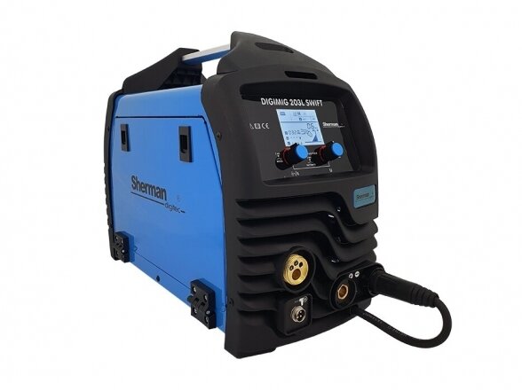 Sherman komplektas – DIGIMIG 203L SWIFT sinerginis suvirinimo aparatas, 200A, 230V 3 Sherman komplektas – DIGIMIG 203L SWIFT sinerginis suvirinimo aparatas, 200A, 230V 3