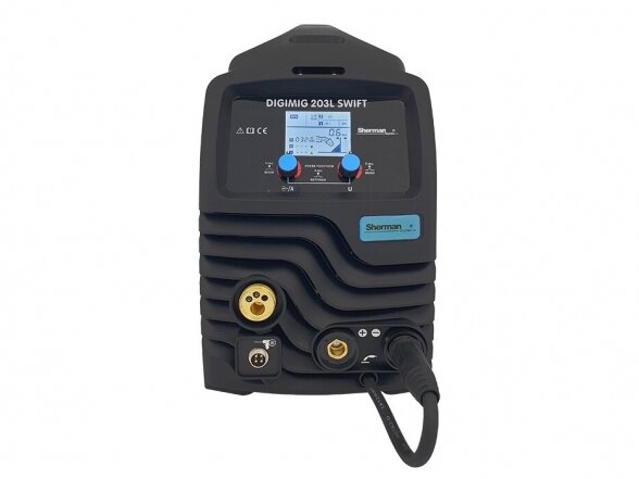 Sherman komplektas – DIGIMIG 203L SWIFT sinerginis suvirinimo aparatas, 200A, 230V 1 Sherman komplektas – DIGIMIG 203L SWIFT sinerginis suvirinimo aparatas, 200A, 230V 1