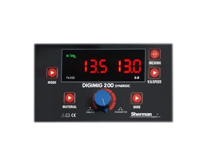Sherman komplektas - DIGIMIG 200 Synergic suvirinimo pusautomatis, 200A, 230V 5 Sherman komplektas - DIGIMIG 200 Synergic suvirinimo pusautomatis, 200A, 230V 5