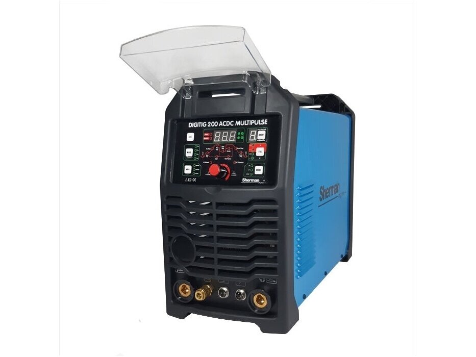 Sherman DIGITIG 200 AC/DC MULTIPULSE инверторный сварочный аппарат, 200A, 230V Sherman DIGITIG 200 AC/DC MULTIPULSE инверторный сварочный аппарат, 200A, 230V