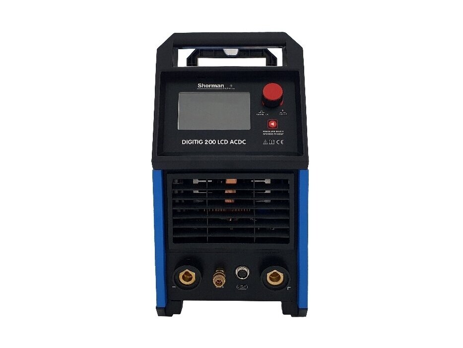 Sherman DIGITIG 200 LCD AC/DC Welding Machine, 200A, 230V 2