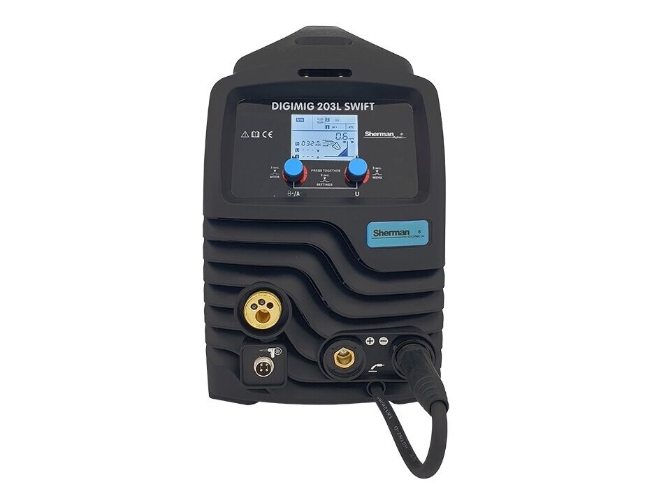 Sherman komplektas – DIGIMIG 203L SWIFT sinerginis suvirinimo aparatas, 200A, 230V 1