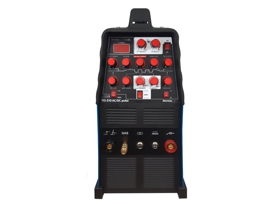 Sherman TIG 210 AC/DC Pulse сварочный аппарат, 200A, 230V 1