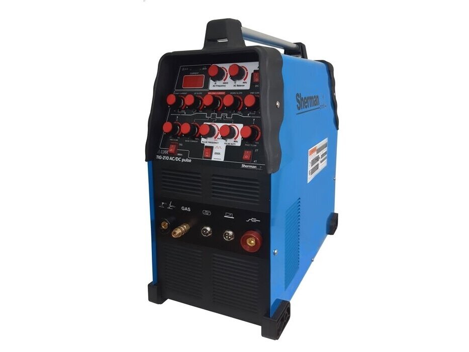 Sherman TIG 210 AC/DC Pulse сварочный аппарат, 200A, 230V