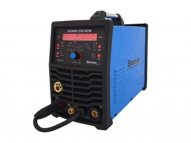 Synergic welding machine Sherman DIGIMIG 200 MTM, 200A, 230V Synergic welding machine Sherman DIGIMIG 200 MTM, 200A, 230V