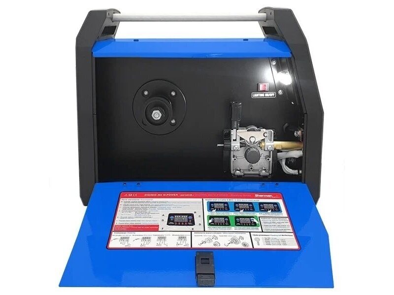 Synergic Inverter Welding Machine Sherman DIGIMIG 202 M-POWER, 200A, 230V 7 Synergic Inverter Welding Machine Sherman DIGIMIG 202 M-POWER, 200A, 230V 7