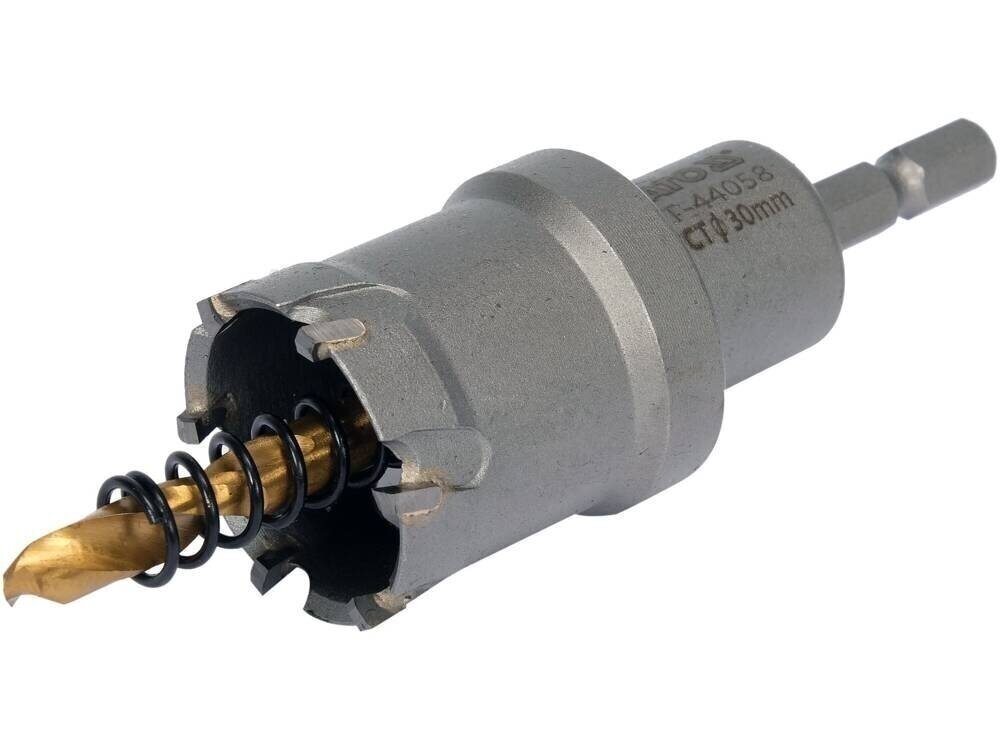 Skylių pjūklas / grąžtas metalui TCT, 30 mm 1 Skylių pjūklas / grąžtas metalui TCT, 30 mm 1