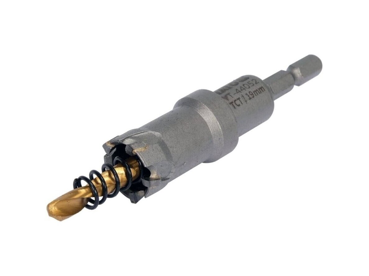 Skylių pjūklas / grąžtas metalui TCT, 19 mm 1 Skylių pjūklas / grąžtas metalui TCT, 19 mm 1