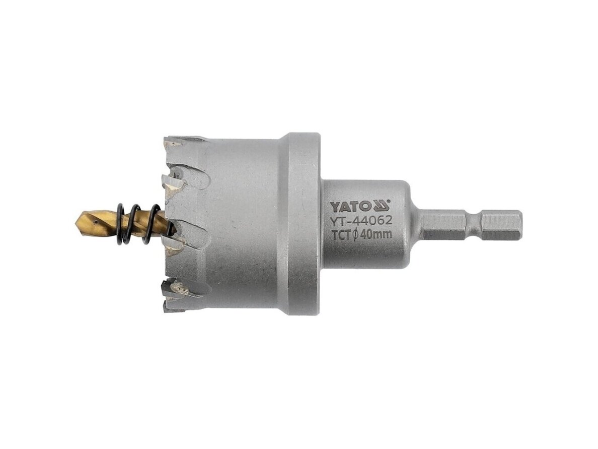Skylių pjūklas / grąžtas metalui TCT, 40 mm
