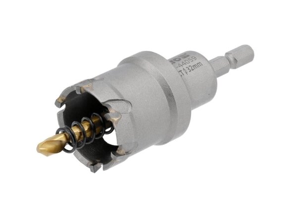 TCT hole saw / drill bit for metal, 32 mm 1 TCT hole saw / drill bit for metal, 32 mm 1