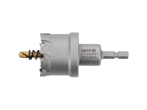 Skylių pjūklas / grąžtas metalui TCT, 40 mm