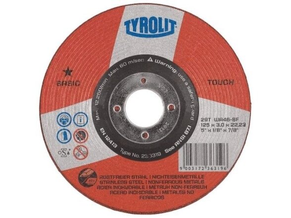 Abrasive Flap Disc Tyrolit Basic* Touch (125x3) Abrasive Flap Disc Tyrolit Basic* Touch (125x3)