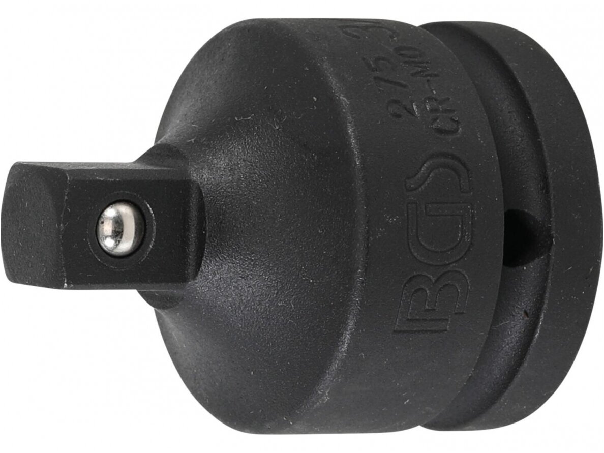 Smūginis adapteris | vidinis kvadratas 20 mm (3/4") - išorinis kvadratas 12,5 mm (1/2") Smūginis adapteris | vidinis kvadratas 20 mm (3/4") - išorinis kvadratas 12,5 mm (1/2")